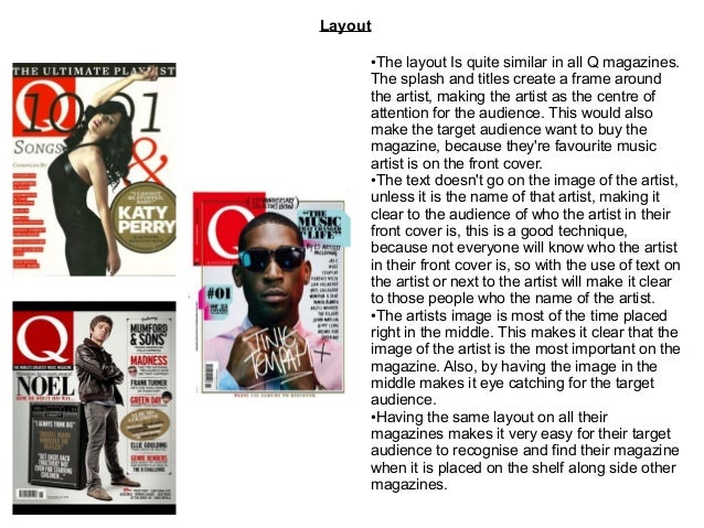 House style of q magazine